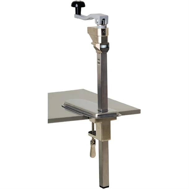 Vogue Bench Can Opener 20in Stainless steel | Size: 530(H)mm | Opens cans of up to 14"