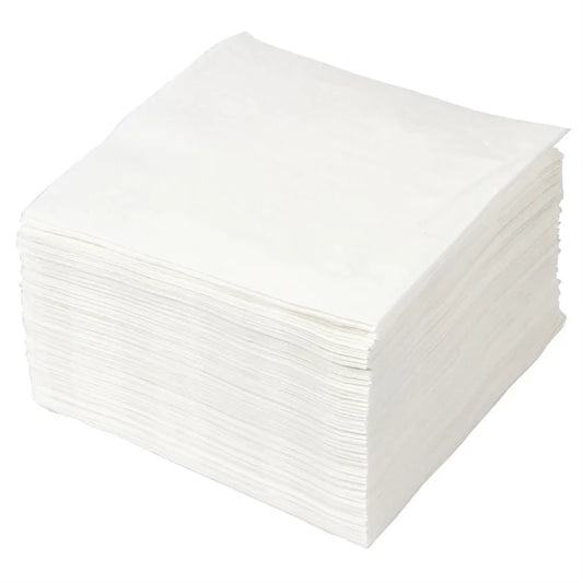 Fasana Cocktail Napkin White 240x240mm 2ply 1/4 Fold (1500 Pack)