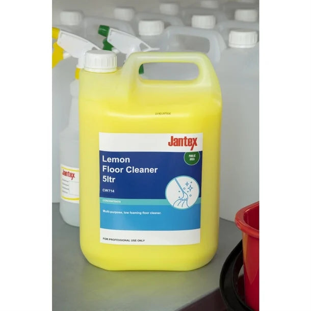 Jantex Lemon Gel Floor Cleaner Concentrate 5Ltr