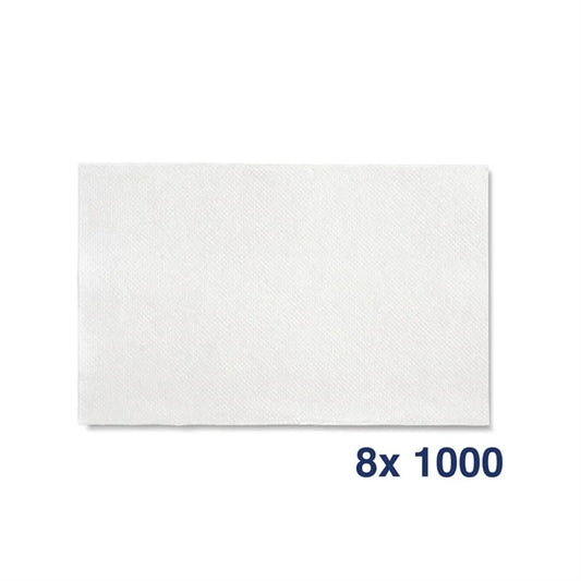 Tork Xpressnap Extra Soft Dispenser Napkin White 2Ply 1/2 Fold (8 Pack)