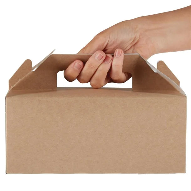 Colpac Recyclable Kraft Gable Boxes Small (125 Pack)