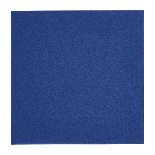 Fiesta Recyclable Lunch Napkin Blue 33x33cm 2ply 1/4 Fold (2000 Pack)