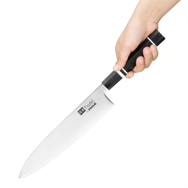 Vogue Tsuki Series 9 Gyuto Knife Black 24cm