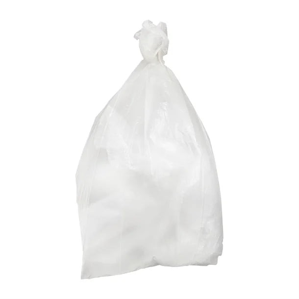 Jantex Medium Duty Bin Bags Clear 90Ltr (200 Pack)