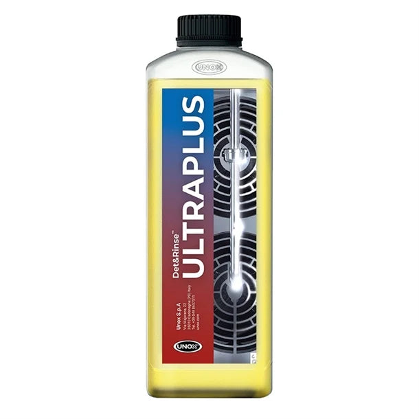 UNOX DET&Rinse ULTRA PLUS Concentrated Detergent for Ovens 1Ltr (10 Pack)