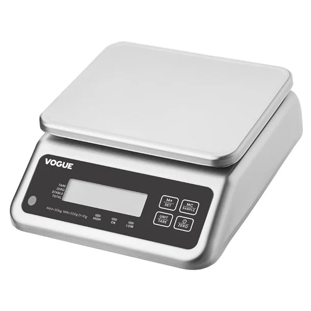 Vogue Waterproof Electric Scales 30kg