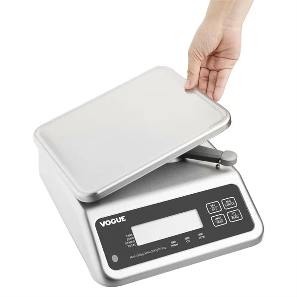 Vogue Waterproof Electric Scales 30kg