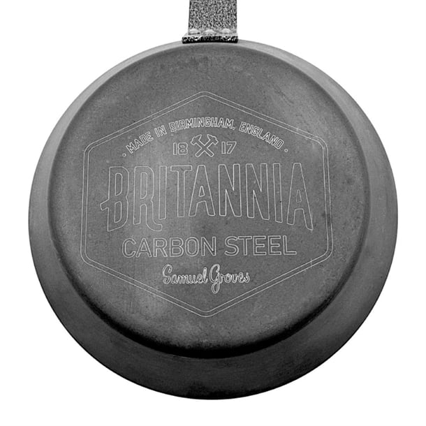 Samuel Groves Professional Seasoned Carbon Steel Frying Pan 20cm