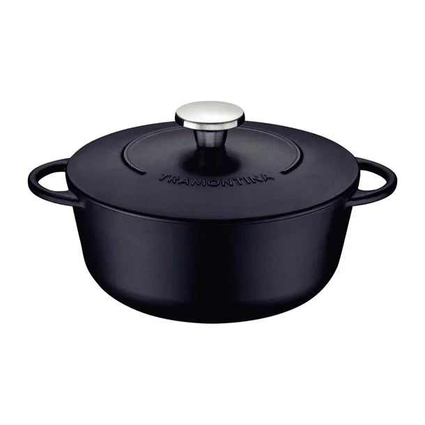 Tramontina Enamel Cast Iron Casserole Dish 24cm