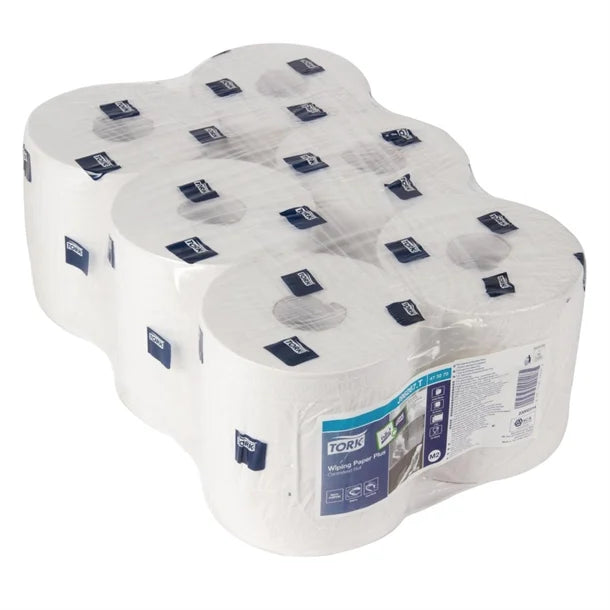 Tork Centrefeed Wiper Dispenser Refill White (6 Pack)