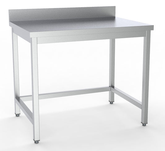 600 WORKTABLE OPEN FRAME UPSTAND FLAT PACKED 1600