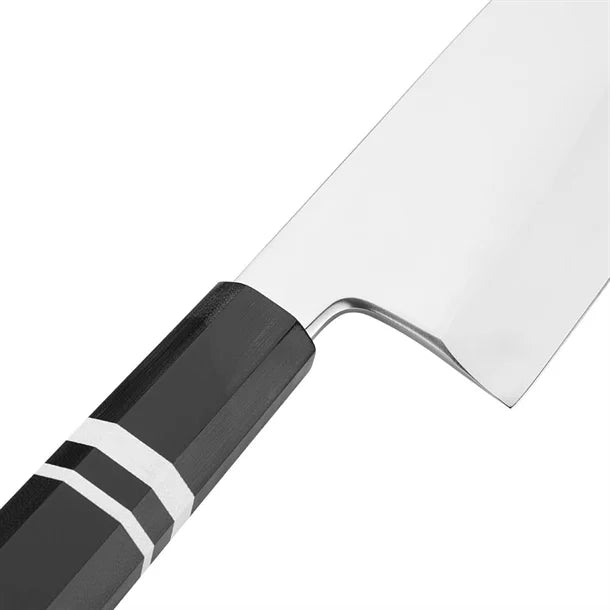 Vogue Tsuki Series 9 Deba Knife Black 15cm