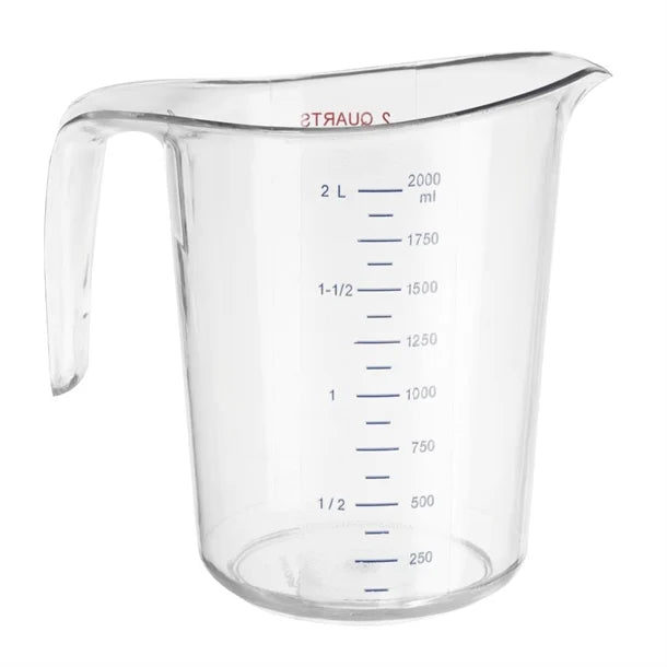 Vogue Polycarbonate Measuring Jug 2Ltr