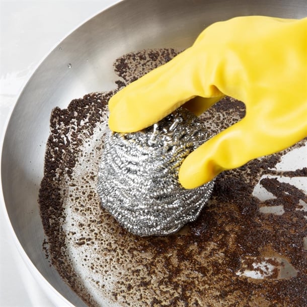 Jantex Stainless Steel Scourers (10 Pack)