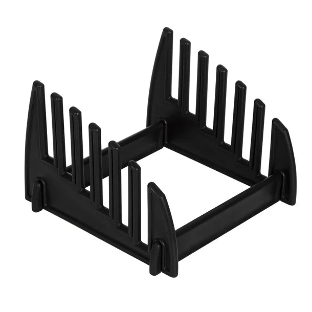 Hygiplas Low Density Chopping Board Set with Rack 450x300x10mm (6 Pack)