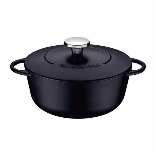 Tramontina Enamel Cast Iron Casserole Dish 24cm