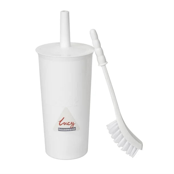 Jantex Toilet Brush and Holder White Price M