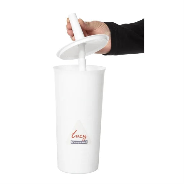 Jantex Toilet Brush and Holder White Price M